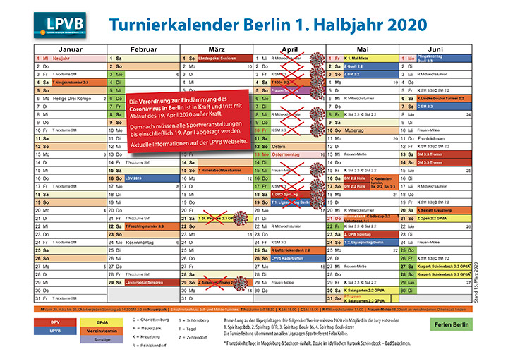 corona turnierkalender